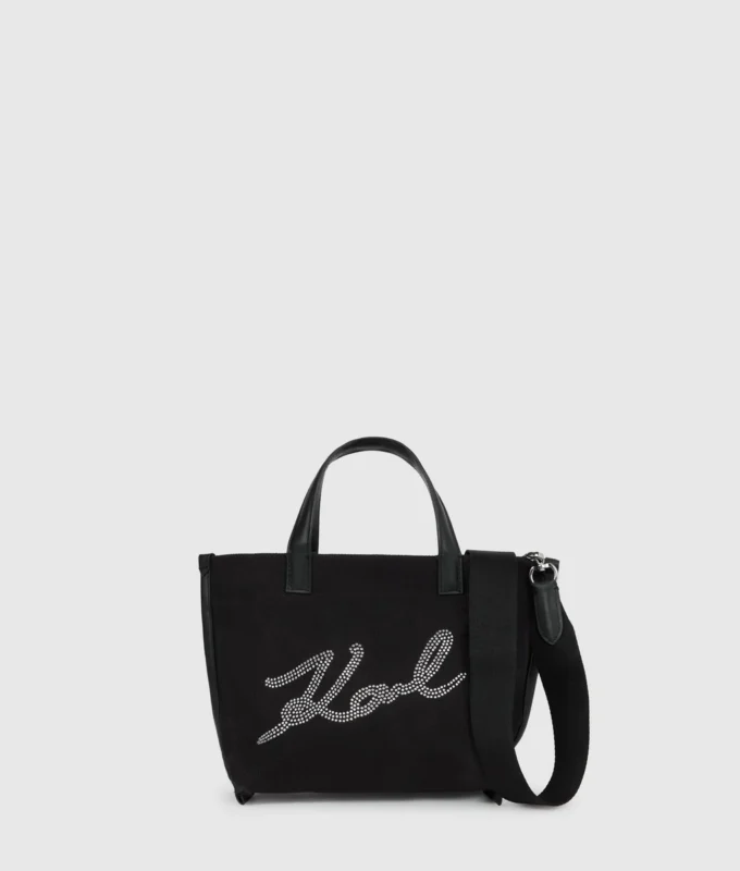 K/Signature mini shopper med strass K/Signature mini shopper med strass