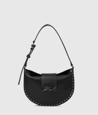 K/Signature moon bag med nitar K/Signature moon bag med nitar