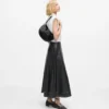 K/Signature moon bag med nitar