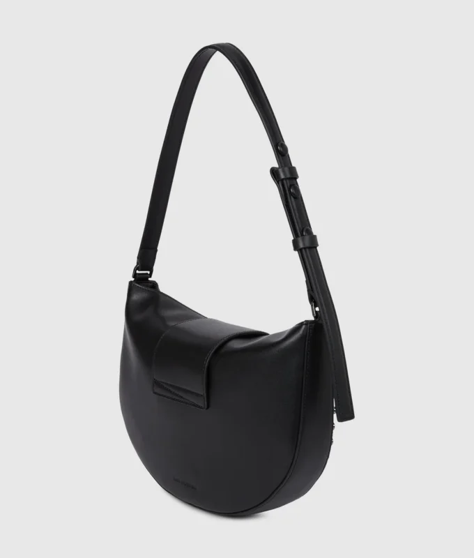 K/Signature moon bag med nitar