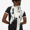 K/Signature-scarf med heltäckande tryck K/Signature-scarf med heltäckande tryck