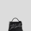 K/SIGNATURE SMÅ STUDDED CROSSBODY VÄSKA K/SIGNATURE SMÅ STUDDED CROSSBODY VÄSKA