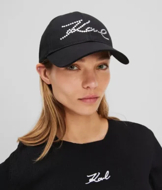 K/SIGNATURE STUDDED CAP K/SIGNATURE STUDDED CAP