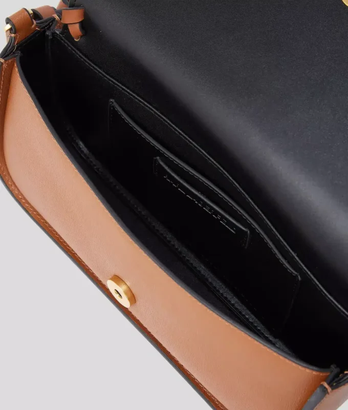 K/SIGNATURE WHIPSTITCH CROSSBODY BAG