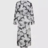 Kaftan med fläktmönster