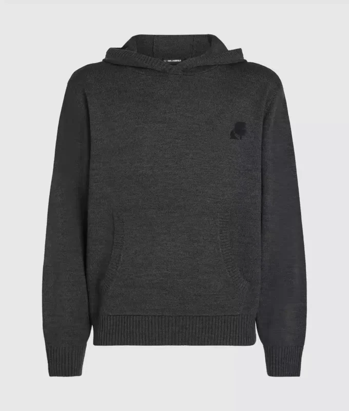 Kameo stickad hoodie Kameo stickad hoodie