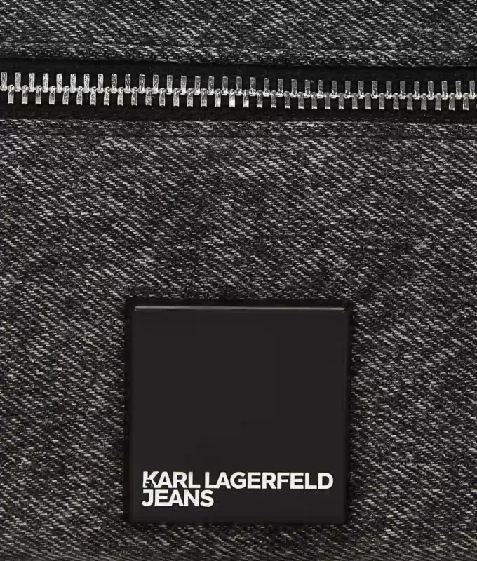 Kamera-crossbodyväska i denim