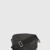 Kamera-crossbodyväska i denim