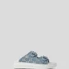 KAPRI DENIM RHINESTONE SANDALS KAPRI DENIM RHINESTONE SANDALS