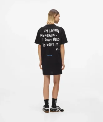Karl-citat T-shirtklänning