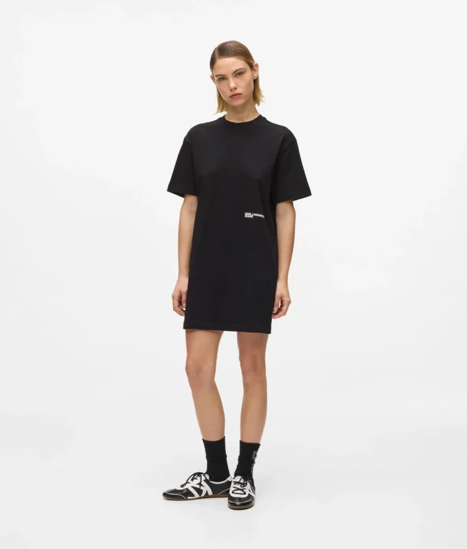 Karl-citat T-shirtklänning