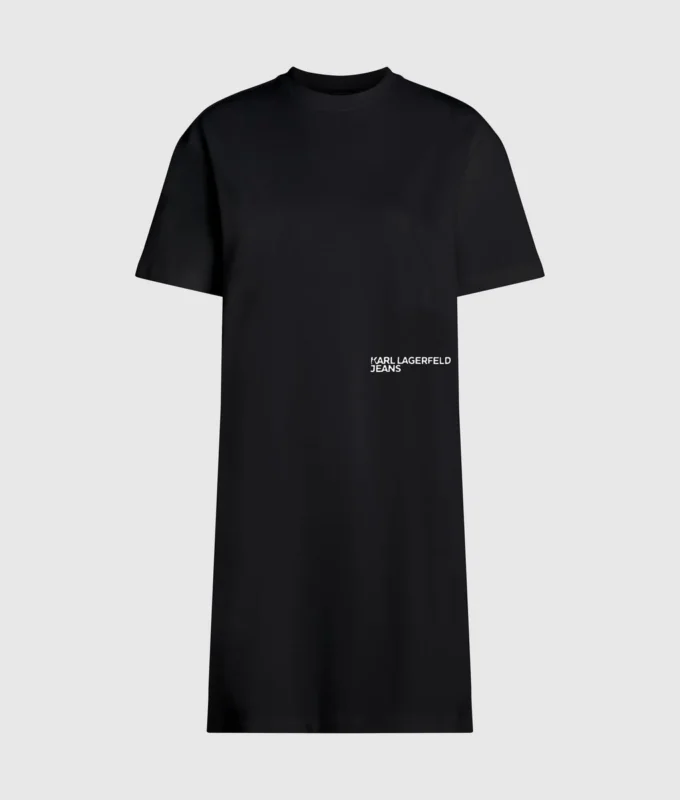 Karl-citat T-shirtklänning