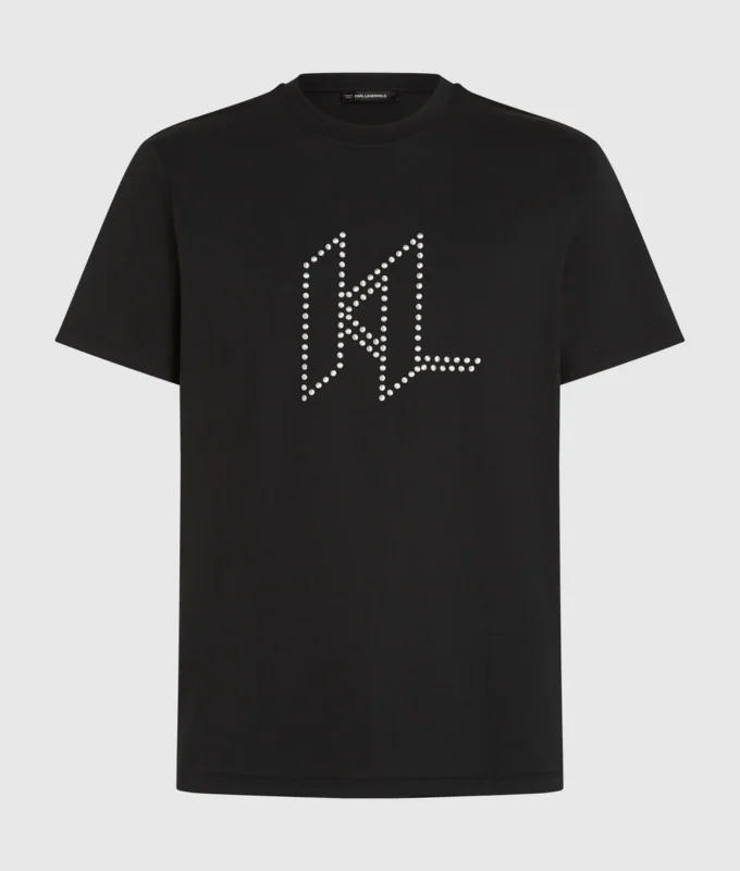 Karl DNA-T-shirt med nitar Karl DNA-T-shirt med nitar