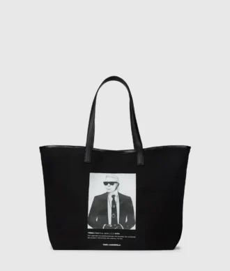 Karl fototryckt shopper