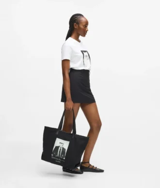 Karl fototryckt shopper