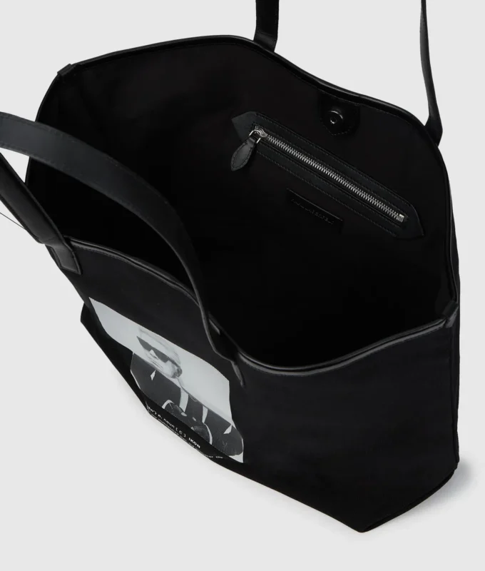 Karl fototryckt shopper