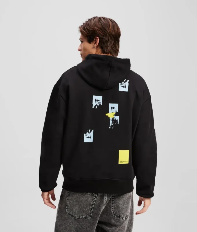 KARL PRINT HOODIE KARL PRINT HOODIE