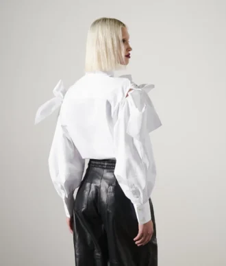 KARL STUDIO SKJORTA MED ROSETT