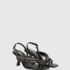 Karmel slingbacks med fransar Karmel slingbacks med fransar