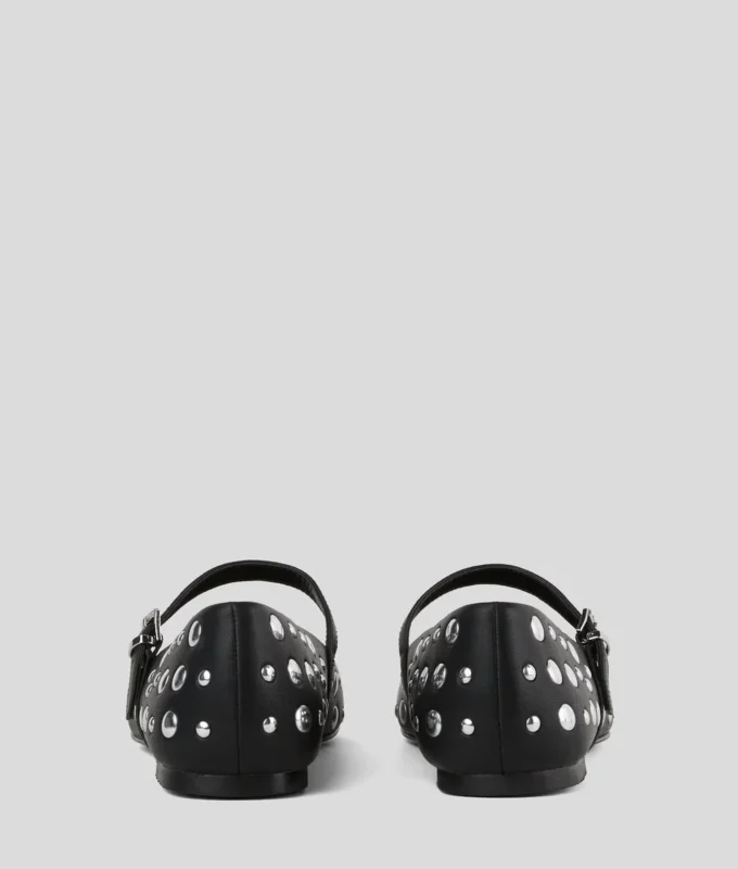 KARO MIRROR STUDS BALLET FLATS KARO MIRROR STUDS BALLET FLATS