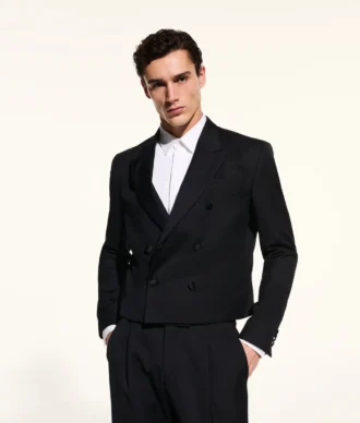 KL STUDIO DOUBLE-BREASTED BLAZER