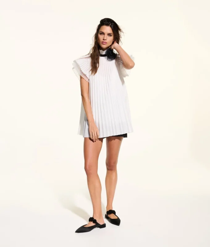 KL STUDIO PLISSERAD BLUS KL STUDIO PLISSERAD BLUS