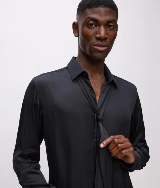 KL Studio scarf shirt KL Studio scarf shirt