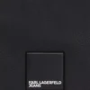 KLJ BOX LOGO Mjuk halvmåneformad axelväska KLJ BOX LOGO Mjuk halvmåneformad axelväska