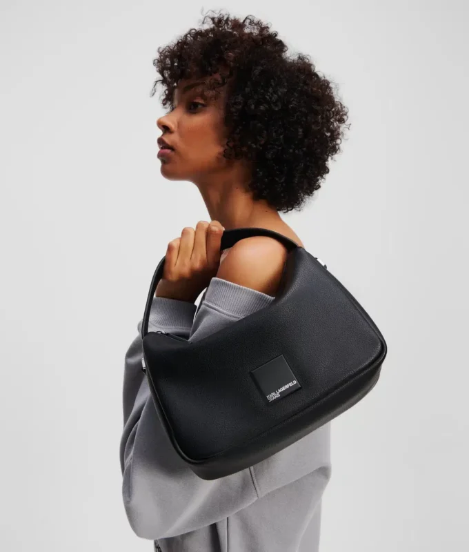 KLJ BOX LOGO SOFT MINI HOBO VÄSKA