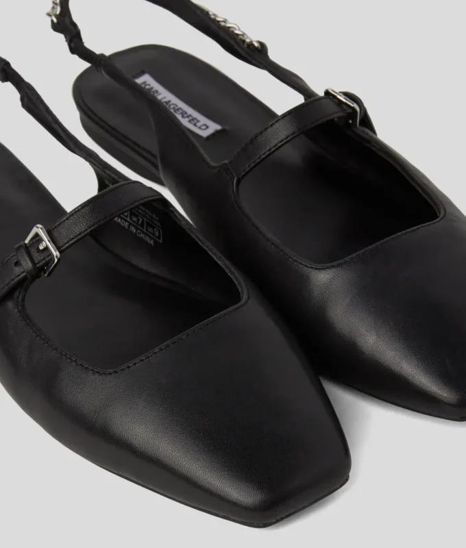 KONNIE SIGNIA SLINGBACK-SKOR MED KEDJA KONNIE SIGNIA SLINGBACK-SKOR MED KEDJA