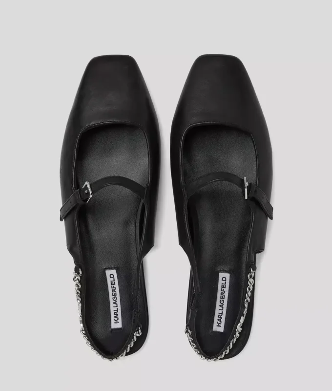 KONNIE SIGNIA SLINGBACK-SKOR MED KEDJA KONNIE SIGNIA SLINGBACK-SKOR MED KEDJA