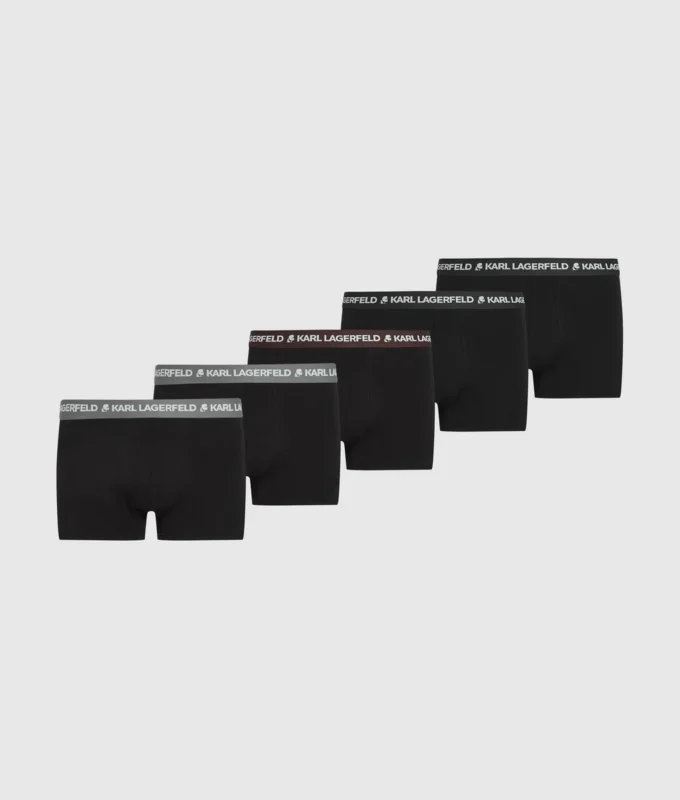 Kontrastfärgade badbyxor – 5-pack