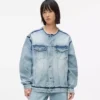 Kraglös jeansjacka Kraglös jeansjacka
