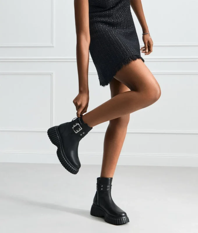 Kreeper mid-calf wedge boots Kreeper mid-calf wedge boots