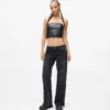 Lågmidjade jeans med vida ben Lågmidjade jeans med vida ben