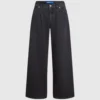 Lågmidjade jeans med vida ben Lågmidjade jeans med vida ben