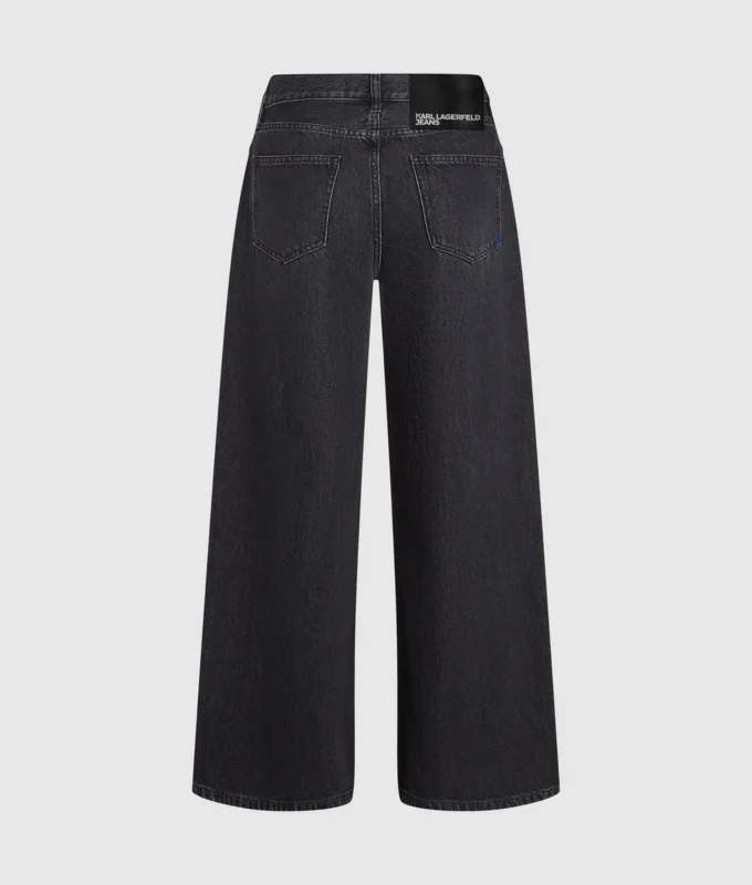 Lågmidjade jeans med vida ben Lågmidjade jeans med vida ben