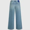 Lågmidjade jeans med vida ben