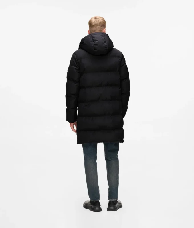 Lång pufferjacka Lång pufferjacka