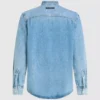 Långärmad denimskjorta Långärmad denimskjorta