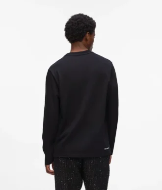 Långärmad T-shirt med logopatch