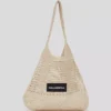 LOGO CROCHET BEACH BAG LOGO CROCHET BEACH BAG