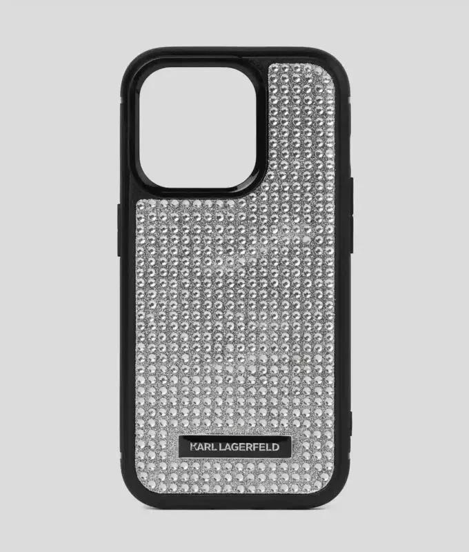 LOGO RHINESTONE IPHONE 16 PRO-FODRAL LOGO RHINESTONE IPHONE 16 PRO-FODRAL