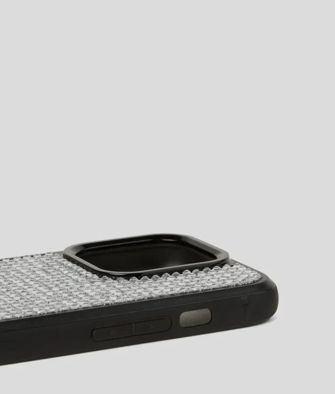 LOGO RHINESTONE IPHONE 16 PRO-FODRAL LOGO RHINESTONE IPHONE 16 PRO-FODRAL
