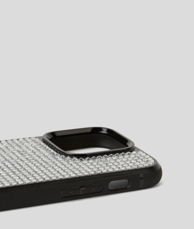 LOGO RHINESTONE IPHONE 16 PRO MAX-FODRAL LOGO RHINESTONE IPHONE 16 PRO MAX-FODRAL