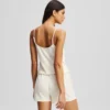 LOGO RIBBED SHORT PAJAMA SET
