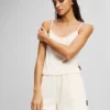 LOGO RIBBED SHORT PAJAMA SET