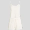 LOGO RIBBED SHORT PAJAMA SET