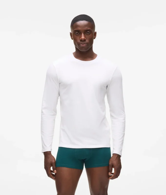 Lounge långärmad T-shirt – 2-pack