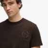 Loungewear-T-shirt med emblem Loungewear-T-shirt med emblem